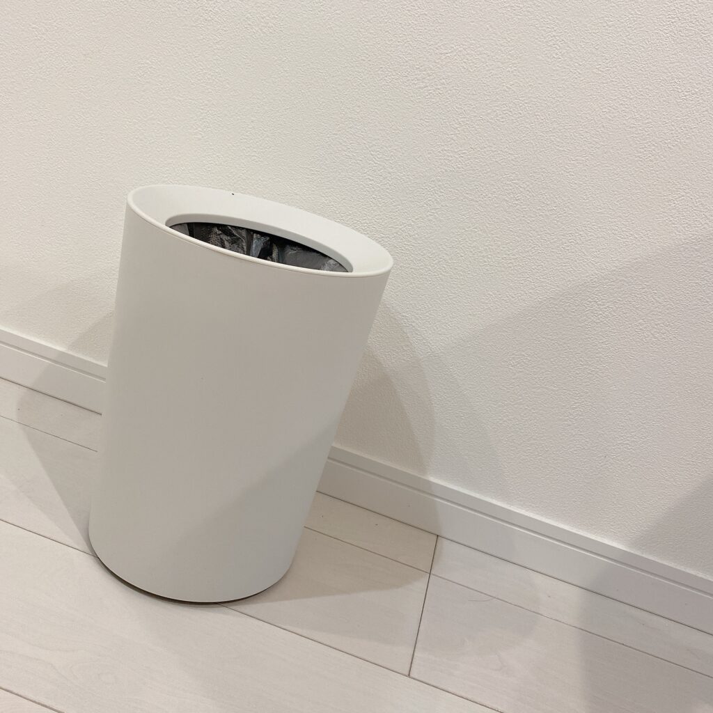 ゴミ袋が見えないゴミ箱